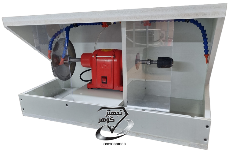 دستگاه گوهرتراشی محک با باکس