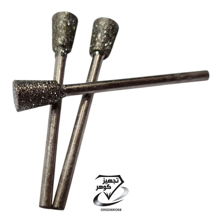 مته کاروینگ گلدانی