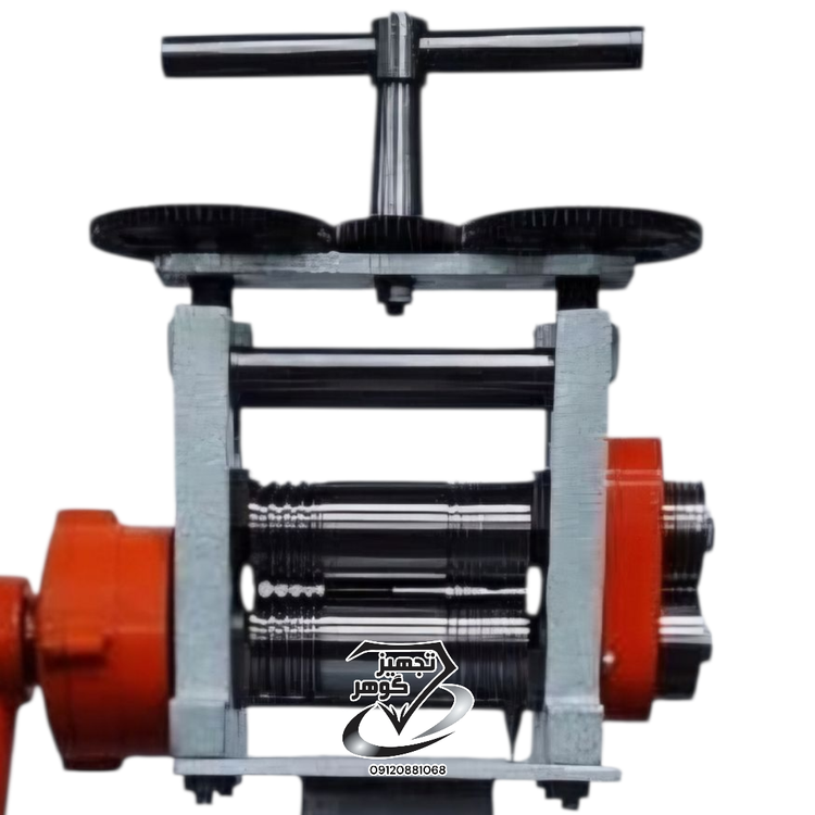 نورد دستی ساخت طلا نقره